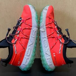 Under Armour Mens Red UA HOVR Summit Fat Tire Cuff Running Shoes Men’s Size 10.5